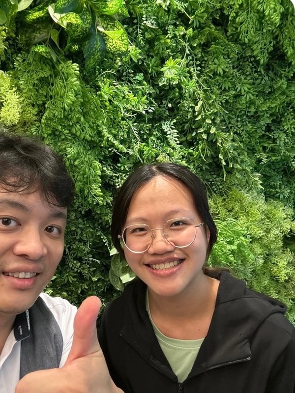 患者與王醫師矯正合照