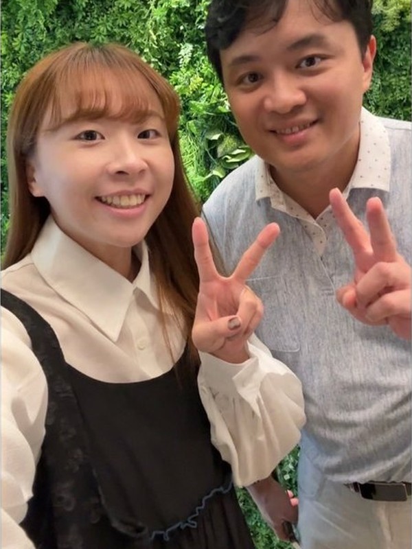 患者與王醫師矯正合照