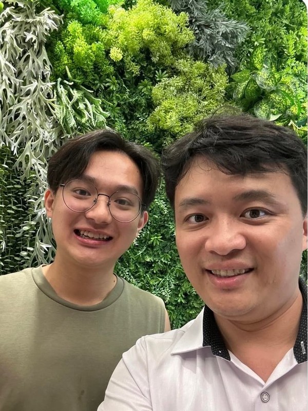 患者與王醫師矯正合照