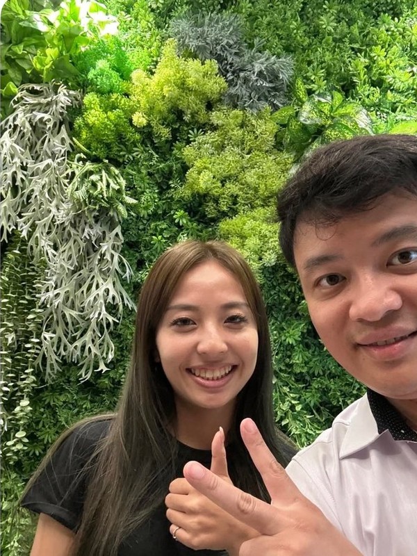 患者與王醫師矯正合照