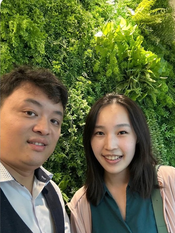 患者與王醫師矯正合照