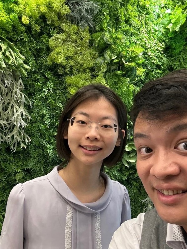 患者與王醫師矯正合照