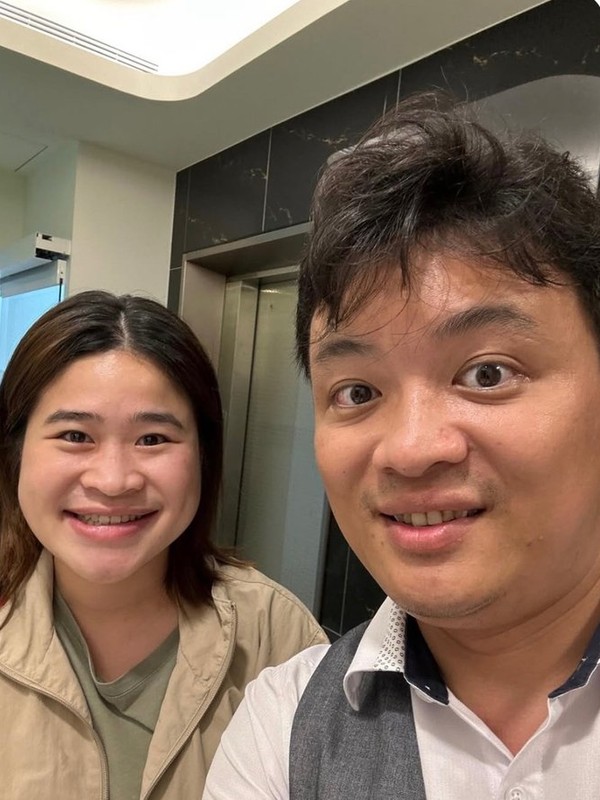 患者與王醫師矯正合照