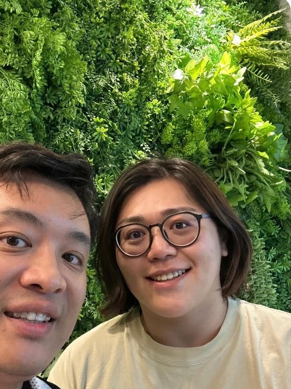 患者與王醫師矯正合照