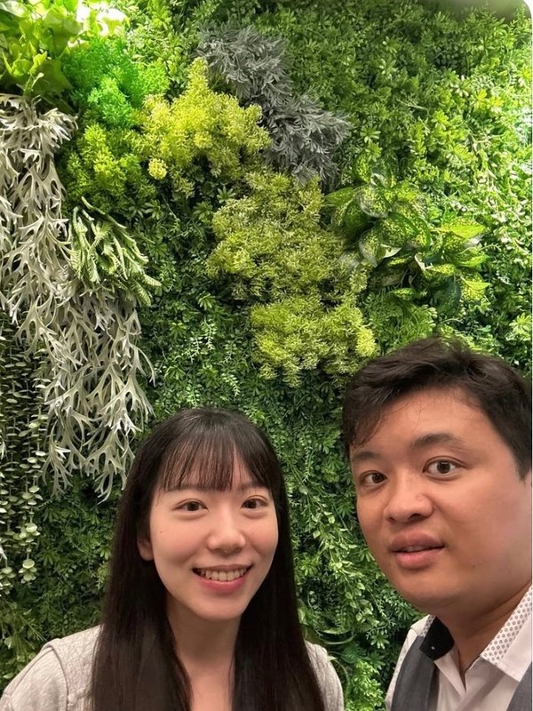 患者與王醫師矯正合照