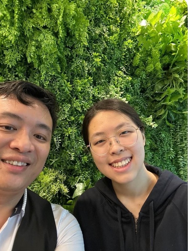 患者與王醫師矯正合照