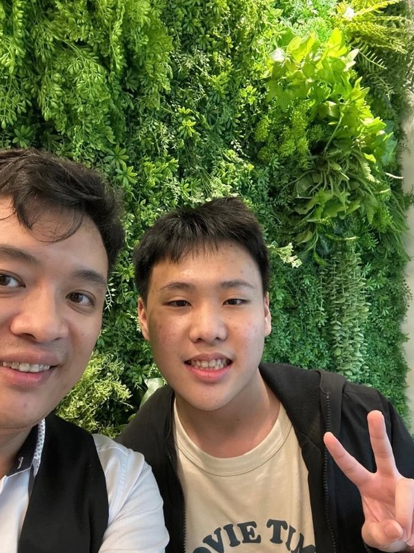 患者與王醫師矯正合照