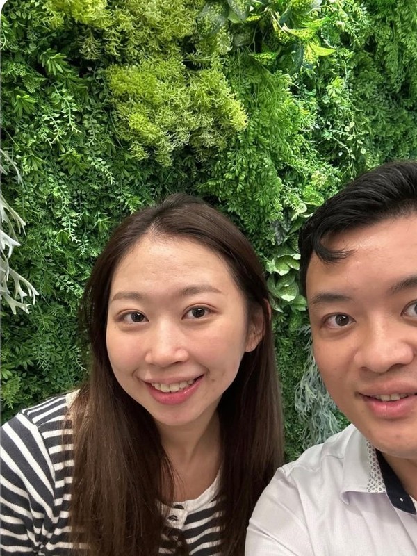 患者與王醫師矯正合照