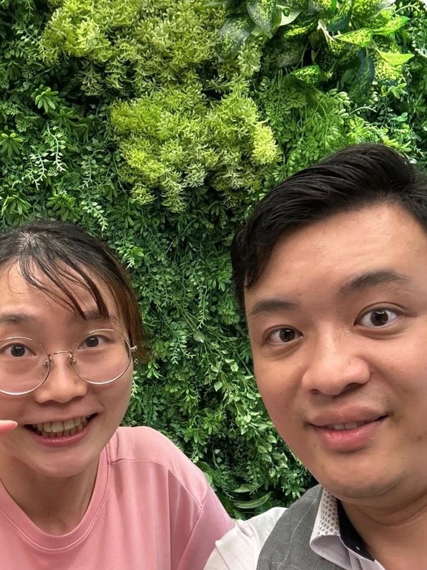 患者與王醫師矯正合照