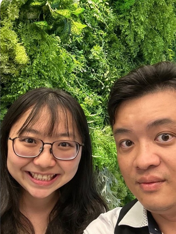 患者與王醫師矯正合照