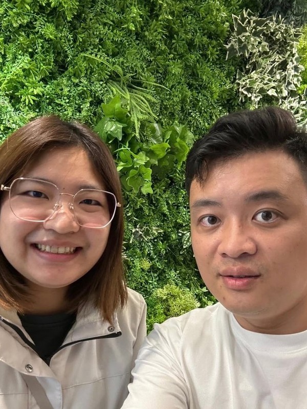 患者與王醫師矯正合照