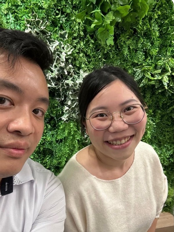 患者與王醫師矯正合照