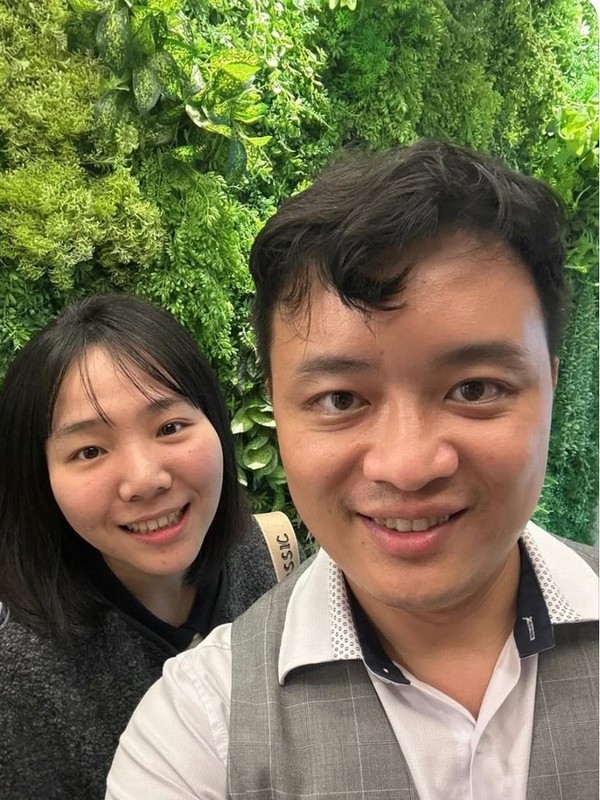 患者與王醫師矯正合照