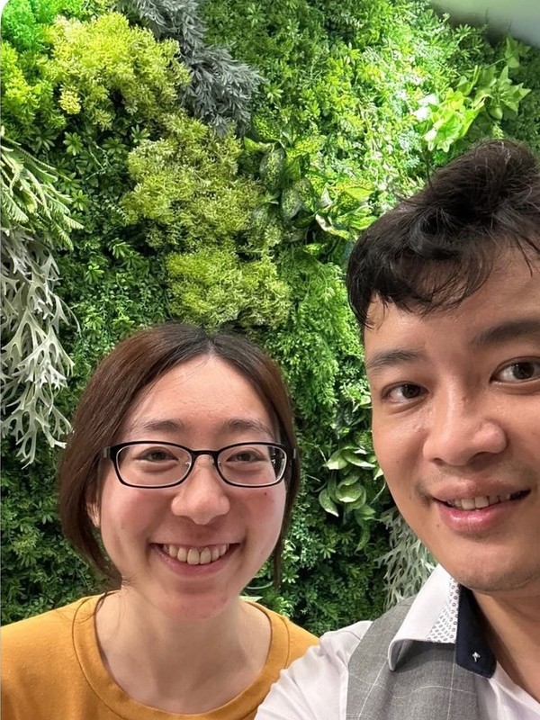 患者與王醫師矯正合照