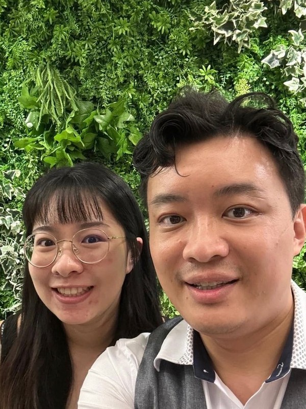 患者與王醫師矯正合照