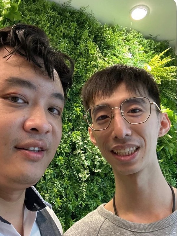 患者與王醫師矯正合照