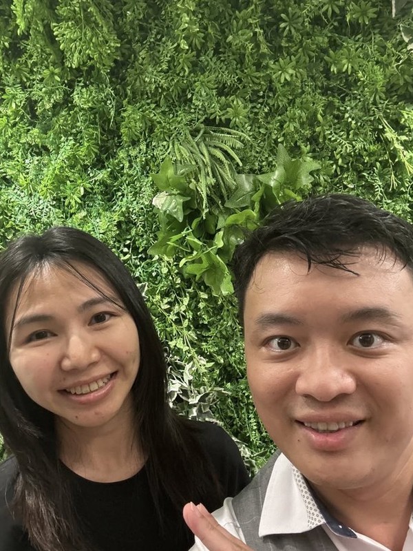 患者與王醫師矯正合照