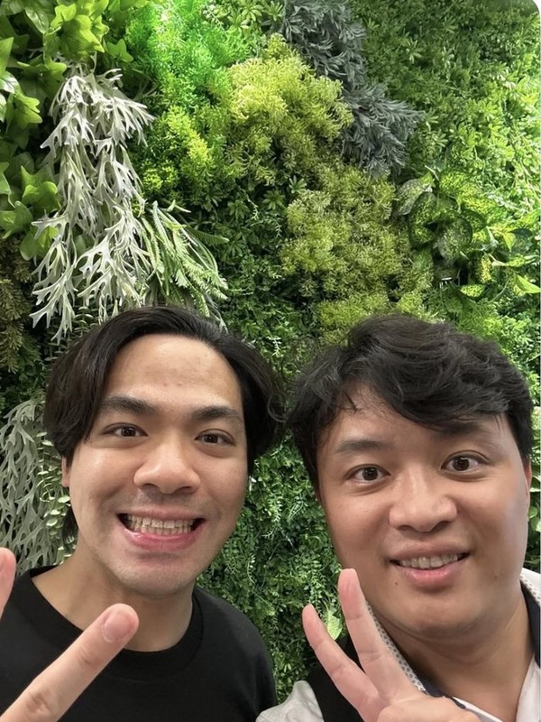 患者與王醫師矯正合照