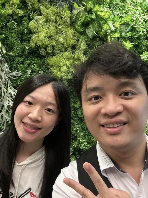 患者與王醫師矯正合照