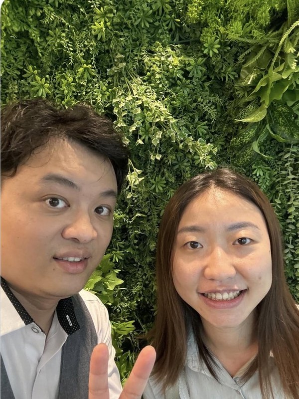 患者與王醫師矯正合照