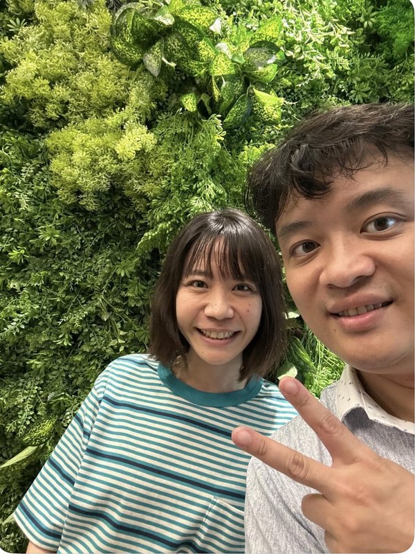 患者與王醫師矯正合照
