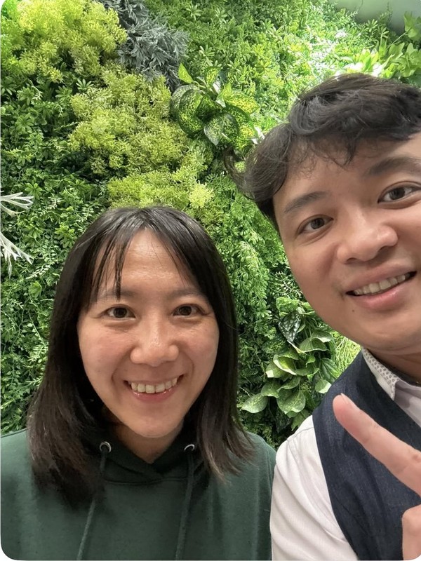 患者與王醫師矯正合照