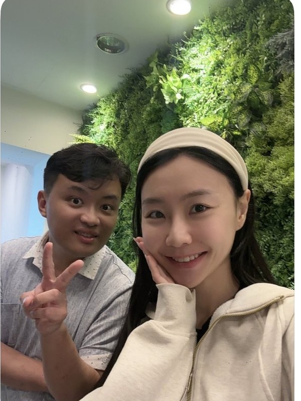 患者與王醫師矯正合照